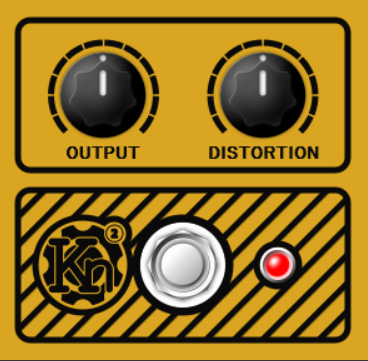 Kn2 Distortion front panel
